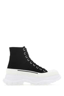 Alexander McQueen Black Canvas Canvas Sack Sneaker