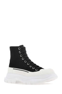 Alexander McQueen Black Canvas Canvas Sack Sneaker