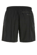 Alexander McQueen Black Nylon Shimming Shorts