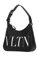 Valentino Garavani Black in pelle VLTN borsetta