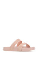Antiche pantofole di meli in PVC rosa greco