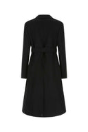 Jil Sander Black Nylon Blend Coat