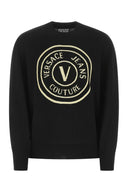 Versace Jeans Black Wool Sweater