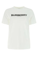 Camiseta de algodón blanco de Burberry