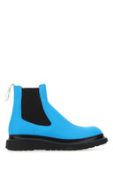 Loewe Fluo jasnoniebieskie skórzane buty