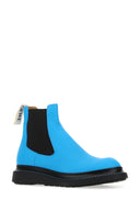 Loewe Fluo jasnoniebieskie skórzane buty