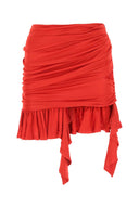 Andrea Adamo Red Viskose Minirock