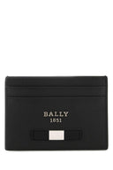 Bally Black Leather Card Holder