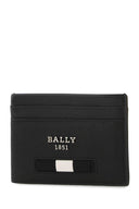 Bally Black Leather Card Holder