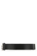 Saint Laurent Black Leather Opyum Bracelet