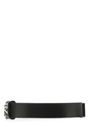 Saint Laurent Black Leather Opyum Bracelet