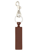 A.P.C. Chocolate Leather Key Ring