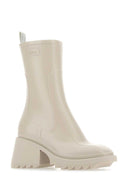 Chloe Dove Graue Gummi-Betty-Stiefeletten