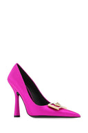 Versace Fuchsia Satin Pumps