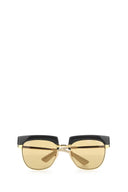Gucci Gold Metal Sunglasses