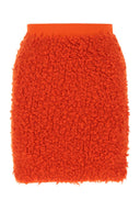 Bottega Veneta Red Wool Miscela gonna