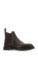 Crockett&Jones Brown Leather Chelsea 11 Ankle Boots