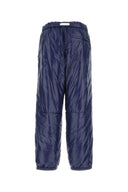 Jil Sander Blue Nylon Jogger