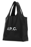A.P.C. Black Synthetic Leather Shopping Bag