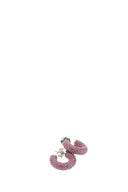 Amina Muaddi Embellished Metal Mini Cameron Earrings