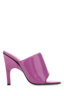 The Attico Purple Eco Varnish Rem Mules