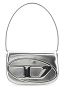 Diesel Silver Leather 1 Dr Shoulder Bag