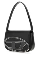 Diesel Black Leather 1 Dr Shoulder Bag