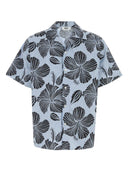 Camicia poplin ricamata da msgm