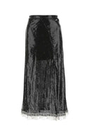 Koche Black Paillettenrock