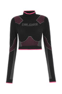 Balmain Multicolor -Stretch -Nylon -Oberteil