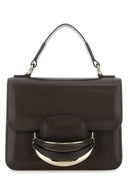 Chloe Dark Brown Leather Small Kattie Handbag