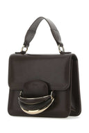 Chloe Dark Brown Leather Small Kattie Handbag