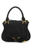 Chloe Black Leather Small Marcie Handbag