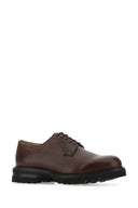 Church's Chocolate Leather Shannon Lace Up Shoes