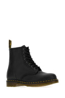 Dr Martens Black Nappa Leather Ankle Boots