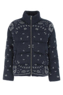 Alanui Embroidered Wool Bandana Down Jacket
