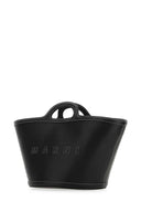 Piccola borsa di Tropicalia in pelle nera Marni