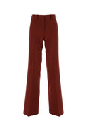 Quira Bordeaux Wool Pant