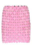 Paco Rabanne Pink Maxi cekins mini spódnica