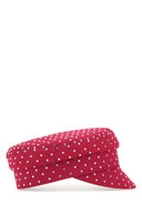 Ruslan Baginskiy Tyrian Purple Satin Baker Boy Boy Hat