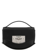 Durazzi Black Leder Mini Swing Handtasche