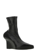 Givenchy Black Nappa Leather Ankle Boots