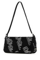 Bags de gamuza adornado con mucho adorno.