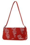 Bags de gamuza adornado con mucho adorno.