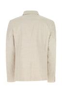 Jacquemus Melange Sand Linen Blend Linu Blazer