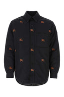 Camicia imbottita in nylon ricamato da burberry