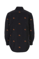 Camicia imbottita in nylon ricamato da burberry