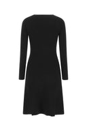 Stella Mc Cartney Black Viscose Blend Dress