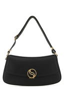Stella Mc Cartney Black Alter Mat Shoulder Bag