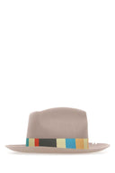 Superduper Dove Grey Felt Bouganville Hat